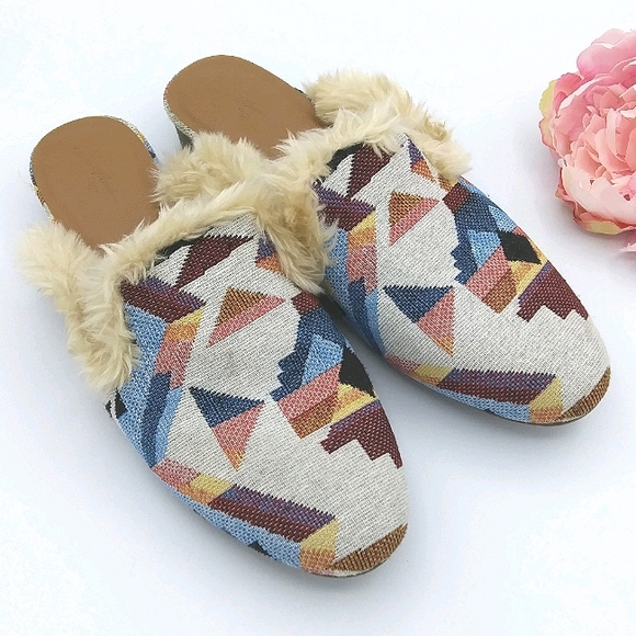 Universal Thread Shoes - UNIVERSAL THREAD Litzy Fur Lined Backless Mule